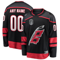 Friene Custom C.Hurricanes Black 2026 Stanley Cup Champions Home Breakaway Custom Stitched Jerseys