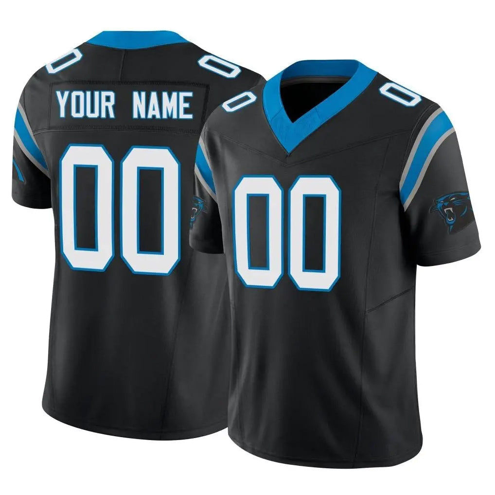 Friene Custom C.Panthers Black Vapor F.U.S.E. Limited Home Game Any Name & Numbers Stitched Jerseys