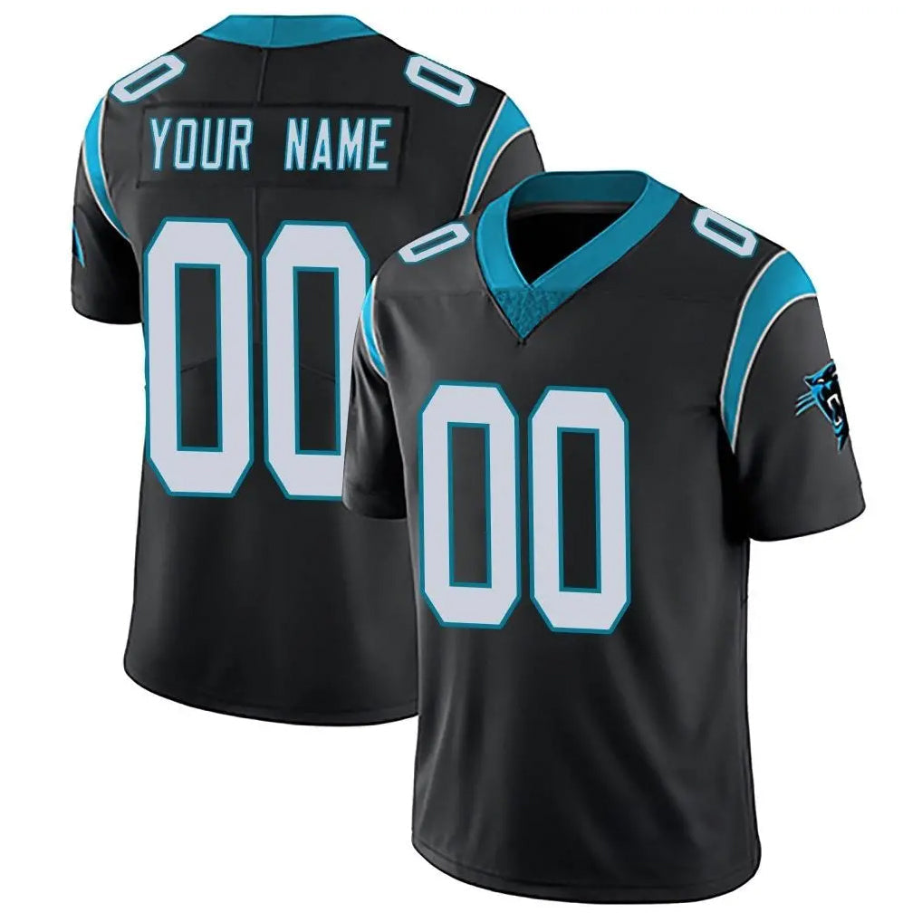 Friene Custom C.Panthers Black Vapor Untouchable Limited Game Any Name & Numbers Stitched Jerseys