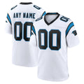 Friene Custom C.Panthers White Home Game Any Name & Numbers Stitched Jerseys