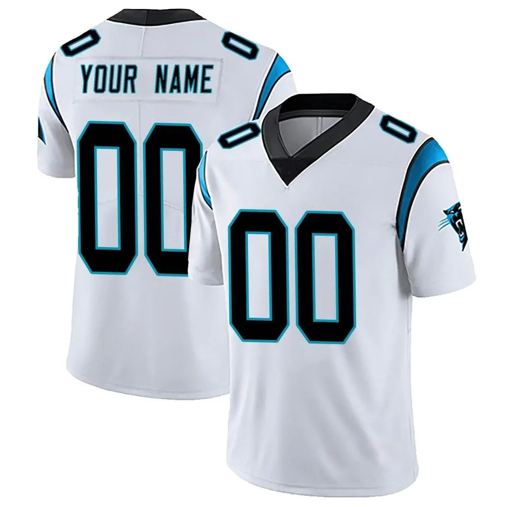 Friene Custom C.Panthers White Vapor Untouchable Limited Game Any Name & Numbers Stitched Jerseys