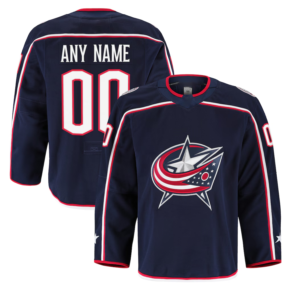 Friene Custom CB.Jackets Navy Home Authentic Pro Jersey