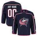 Friene Custom CB.Jackets Navy Home Authentic Pro Jersey
