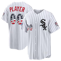 Friene Custom C.Cubs 2026 All-Star Edition Stars & Stripes White Stadium Jerseys