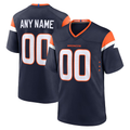 Friene Custom D.Broncos Navy Alternate Mile High Collection Game Stitched Jerseys