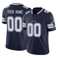 Friene Custom D.Cowboys Navy Limited Vapor F.U.S.E. Home Game Any Name & Numbers Stitched Jerseys