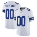 Friene Custom D.Cowboys White Vapor Untouchable Limited Home Game Any Name & Numbers Stitched Jerseys