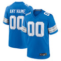 Friene Custom D.Lions Blue Home Game Stitched Jerseys