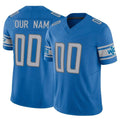 Friene Custom D.Lions Blue Vapor F.U.S.E. Limited Home Game Any Name & Numbers Stitched Jerseys