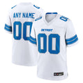 Friene Custom D.Lions White Home Game Stitched Jerseys