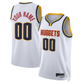 Friene Custom D.Nuggets White Swingman Jerseys - Association Edition