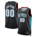 Friene Custom D.Pistons Charcoal 202526 City Edition Swingman Jerseys
