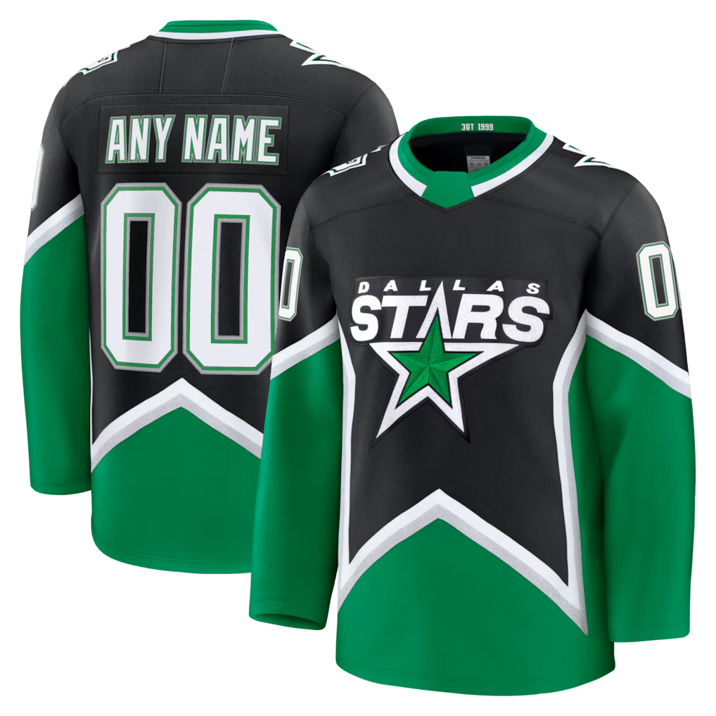 Friene Custom D.Stars Black Alternate Premium Jerseys