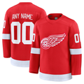 Friene Custom DR.Wings Red Home Premium Jerseys