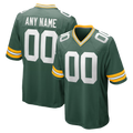 Friene Custom GB.Packers Green Game Stitched Jerseys