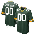 Friene Custom GB.Packers Green Home Game Any Name & Numbers Stitched Jerseys