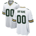 Friene Custom GB.Packers White Home Game Stitched Jerseys