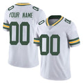 Friene Custom GB.Packers White Vapor Untouchable Limited Home Game Any Name & Numbers Stitched Jerseys