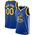 Friene Custom GS.Warriors Royal 201920 Swingman Jerseys - Icon