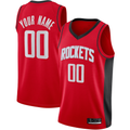 Friene Custom H.Rockets Red Swingman Stitched Jerseys- Icon Edition