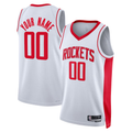 Friene Custom H.Rockets White Swingman Stitched Stitched Jerseys- Association Edition