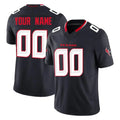 Friene Custom H.Texans Navy Limited Alternate Vapor F.U.S.E. Home Game Any Name & Numbers Stitched Jerseys