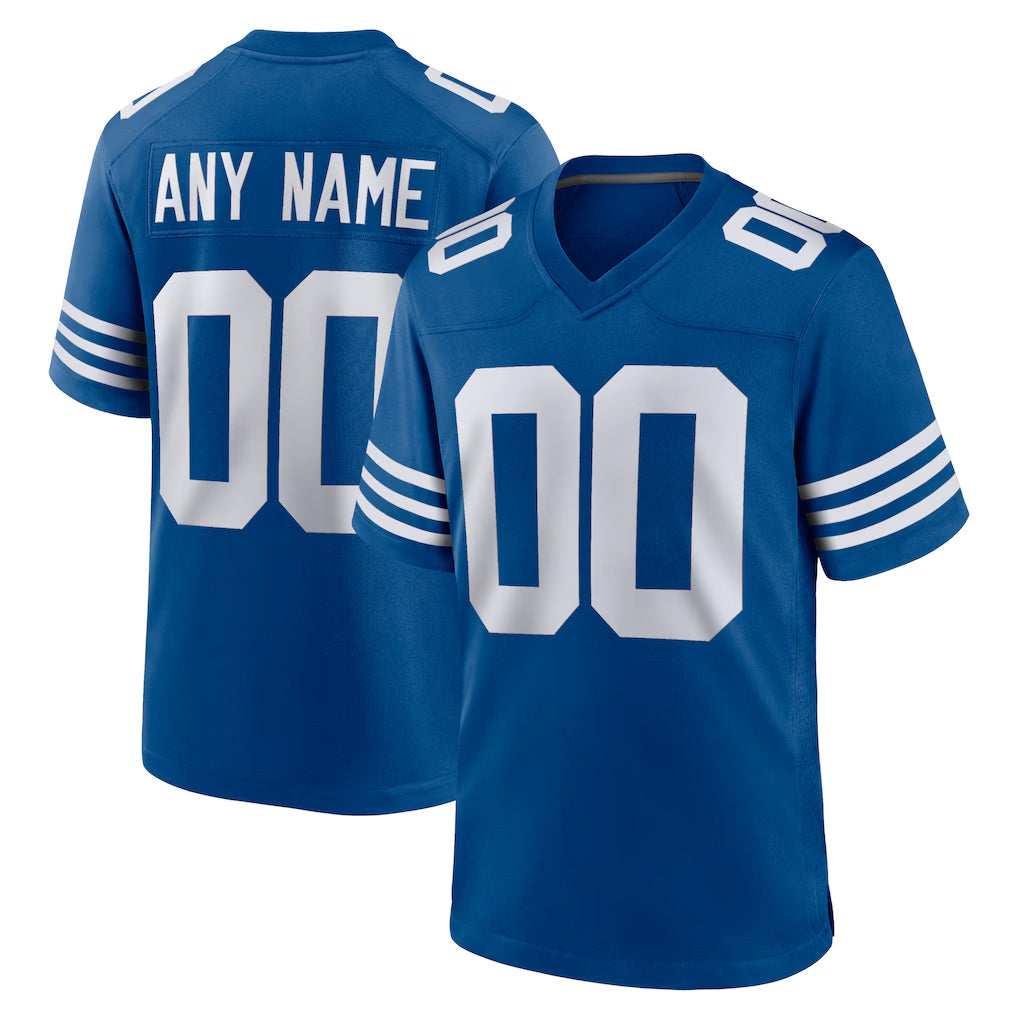 Friene Custom IN.Colts Royal Limited Home Game Any Name & Numbers Stitched Jerseys