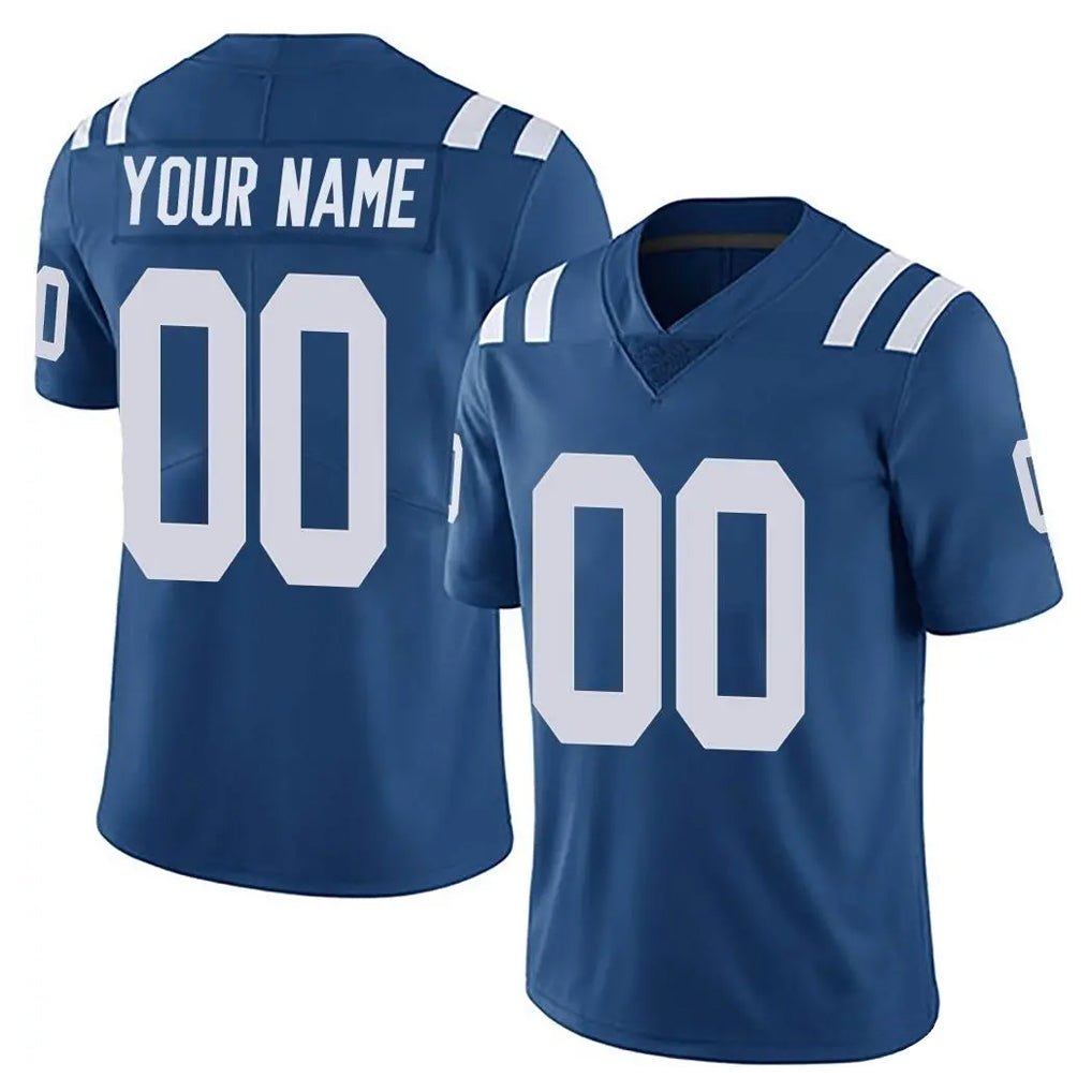 Friene Custom IN.Colts Royal Limited Vapor Untouchable Home Game Any Name & Numbers Stitched Jerseys