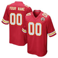 Friene Custom KC.Chiefs Red Home Game Any Name & Numbers Stitched Jerseys
