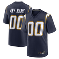 Friene Custom LA.Chargers Navy Alternate Super Chargers Game Stitched Jerseys