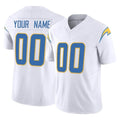 Friene Custom LA.Chargers White Limited Vapor F.U.S.E. Home Game Any Name & Numbers Stitched Jerseys