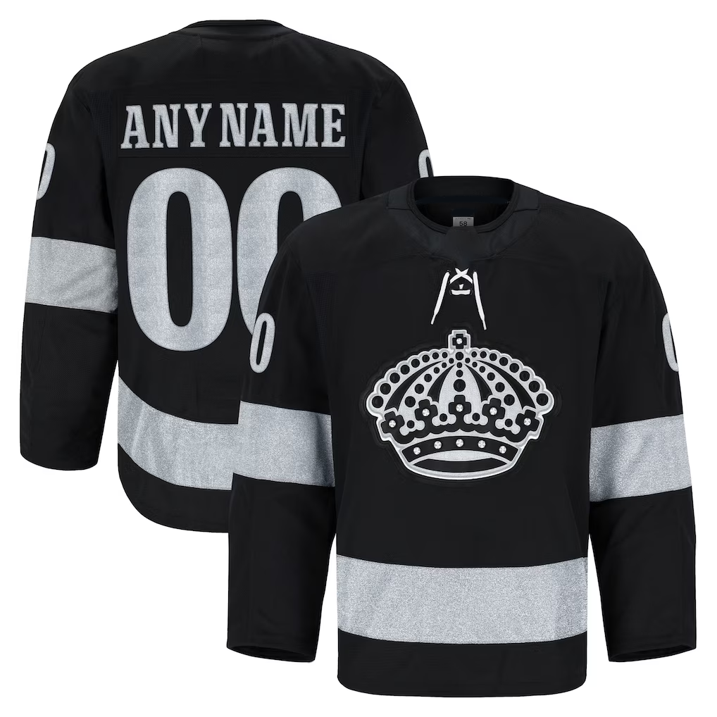 Friene Custom LA.Kings Black Alternate Authentic Pro Jerseys
