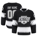 Friene Custom LA.Kings Black Home Authentic Pro Jerseys