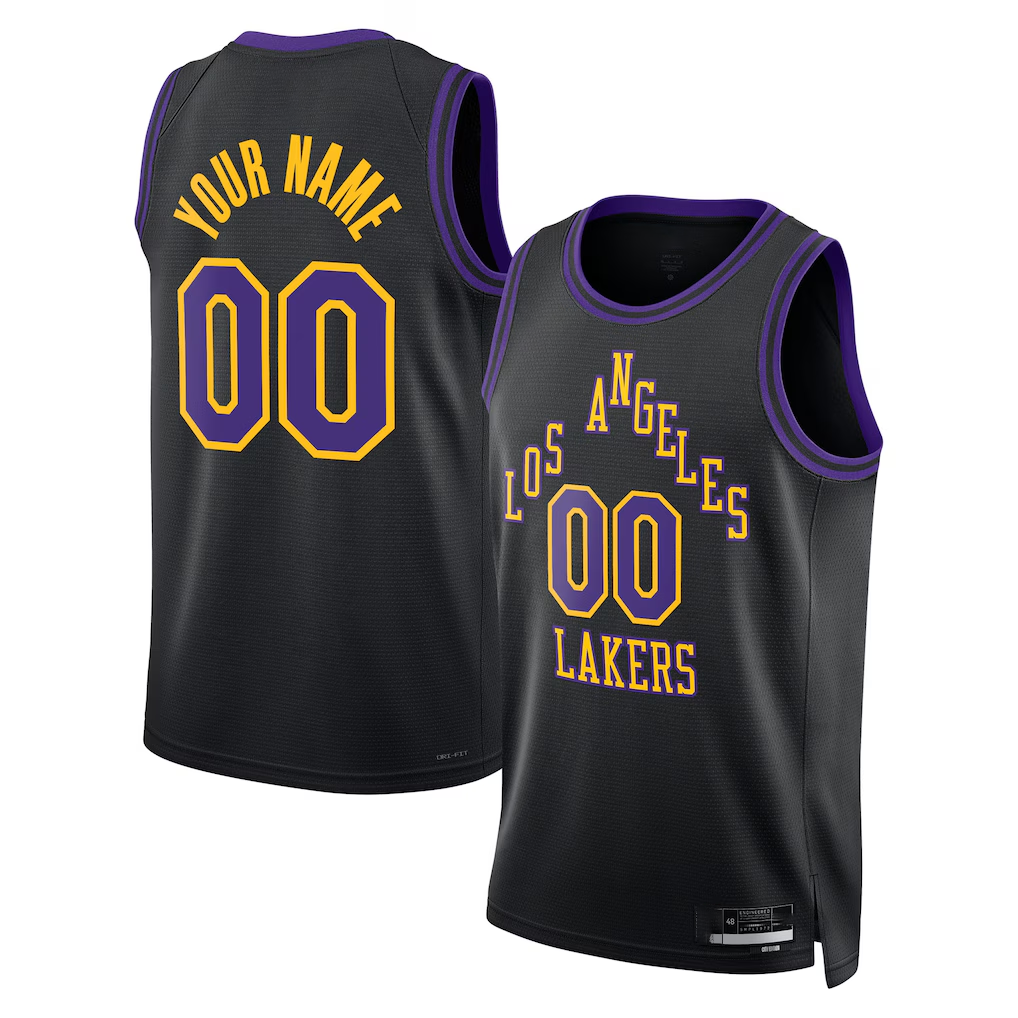 Friene Custom LA.Lakers 202526 City Edition Swingman Stitched Jerseys