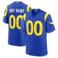 Friene Custom LA.Rams Royal Game Stitched Jerseys