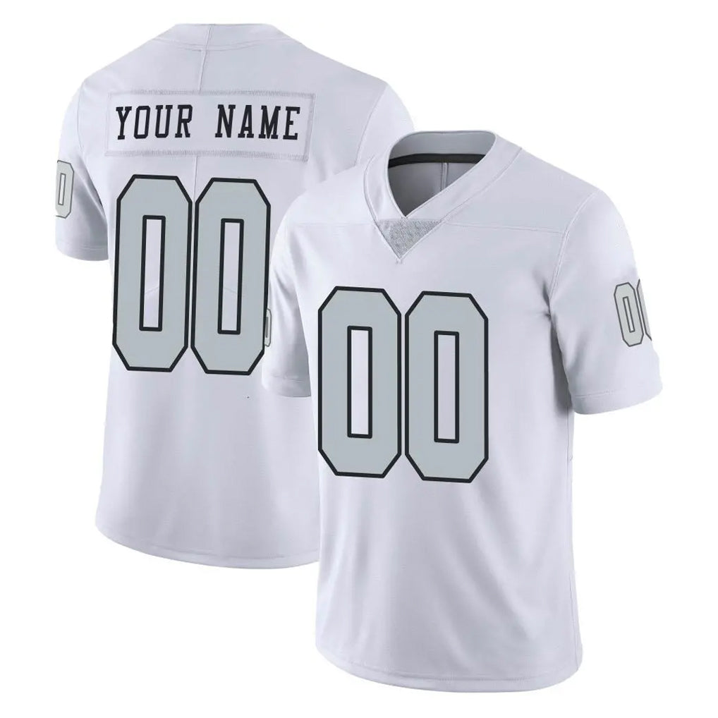 Friene Custom LV.Raiders White Limited Color Rush Home Game Any Name & Numbers Stitched Jerseys