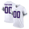 Friene Custom M.Vikings White Alternate Legend Home Game Any Name & Numbers Stitched Jerseys
