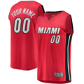 Friene Custom M.Heat  Red Fast Break Jerseys - Statement Edition