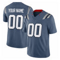 Friene Custom NE.Patriots Blue Limited Rivalries Collection Home Game Any Name & Numbers Stitched Jerseys