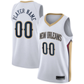 Friene Custom NO.Pelicans White 202021 Swingman Stitched Jerseys- Association Edition