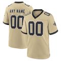 Friene Custom NO.Saints Gold Gameday Golds Alternate Game Stitched Jerseys