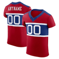 Friene Custom NY.Giants Red Alternate Vapor F.U.S.E. Elite  Stitched Jerseys