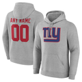 Friene Custom NY.Giants Team Authentic Personalized Name & Number Hoodie Stitched Jerseys