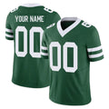 Friene Custom NY.Jets Green Legacy Limited Vapor F.U.S.E. Home Game Any Name & Numbers Stitched Jerseys