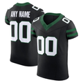 Friene Custom NY.Jets Legacy Black Alternate Vapor F.U.S.E. Elite Stitched Jerseys