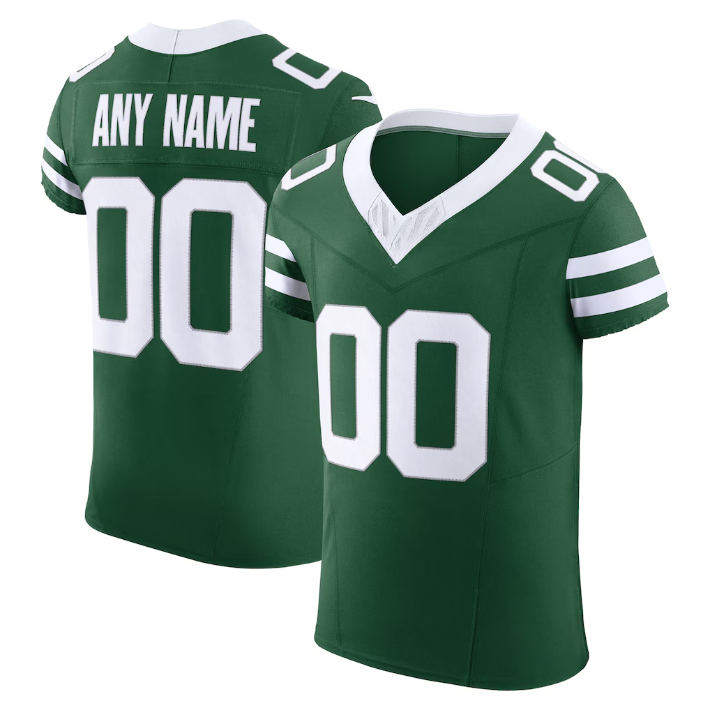 Friene Custom NY.Jets Legacy Green Vapor F.U.S.E. Elite Stitched Jerseys