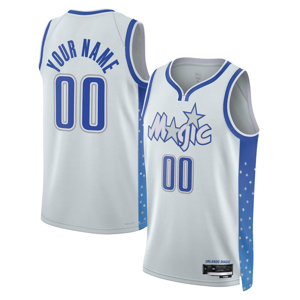 Friene Custom O.Magic Silver 202526 City Edition Swingman Jerseys