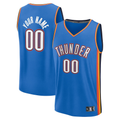 Friene Custom OC.Thunder Blue Fast Break Stitched Jerseys - Icon Edition