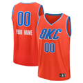 Friene Custom OC.Thunder Orange Swingman Stitched Jerseys - Icon Edition