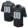 Friene Custom P.Eagles Black Home Game Any Name & Numbers Stitched Jerseys